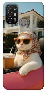 Чохол на ZTE Blade A52 Stylish Cat Cruise фото 1 з 1