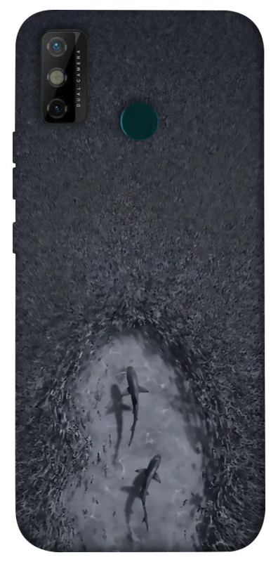 Чехол на TECNO Spark 6 Go Акула фото 1 из 1