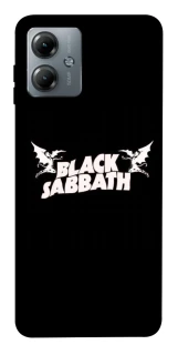Чехол на Motorola Moto G14 Black Sabbath logo ver.2 фото 1 из 1