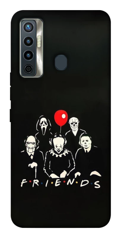 Чохол на TECNO Camon 17 Horror Friends фото 1 з 1