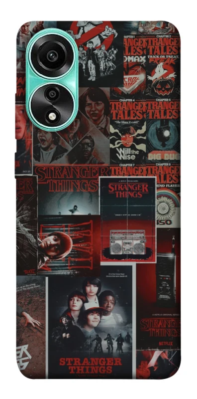 Чехол на Oppo A78 4G Stranger Things ver.16 фото 1 из 1