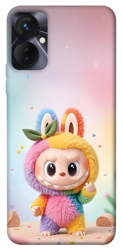 Чехол на TECNO Spark 9 Pro (KH7n) Labubu colored фото 1 из 1
