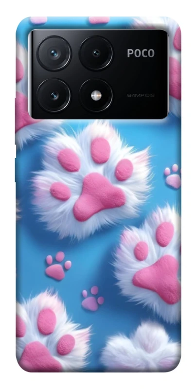 Чехол на Xiaomi Poco X6 Cat paw фото 1 из 1