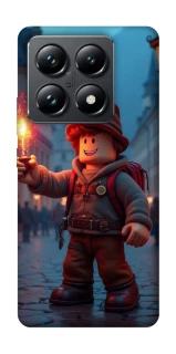 Чохол на Xiaomi 14T Pro Roblox Fire Logo Blue Flames фото 1 з 1