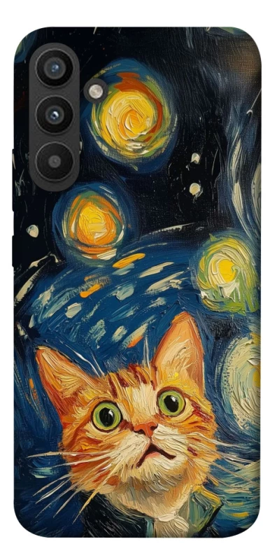 Чехол на Samsung Galaxy A34 5G paint cat фото 1 из 1