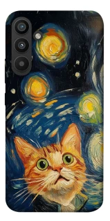 Чехол на Samsung Galaxy A34 5G paint cat фото 1 из 1