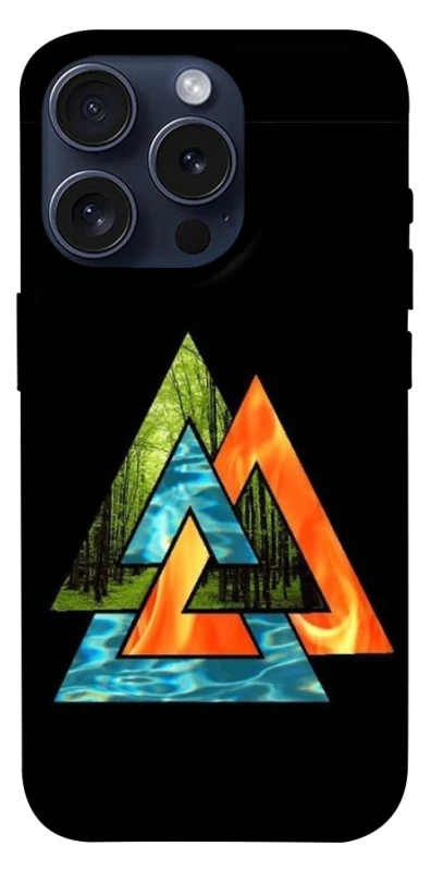 Чехол на Apple iPhone 15 Pro (6.1") Валькнут v4 фото 1 из 1