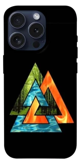 Чехол на Apple iPhone 15 Pro (6.1") Валькнут v4 фото 1 из 1
