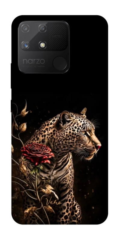 Чохол на Realme Narzo 50A Leopard v3 фото 1 з 1