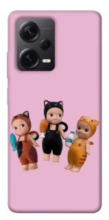Чохол на Xiaomi Redmi Note 12 Pro+ 5G Cat Cafe Trio фото 1 з 1