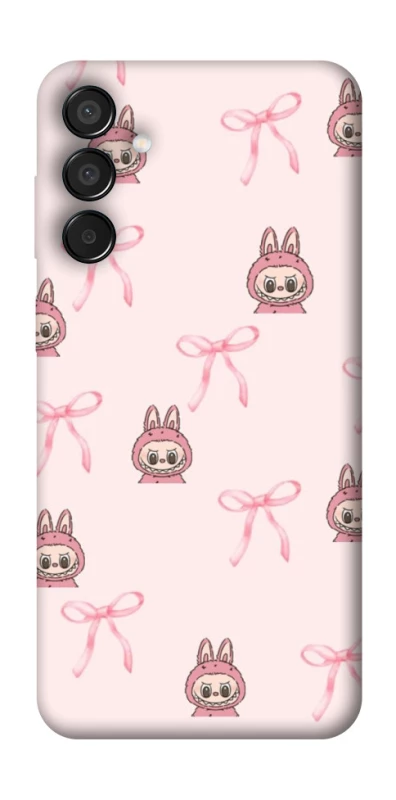 Чохол на Samsung Galaxy M15 5G Pink bows and Labubus фото 1 з 1