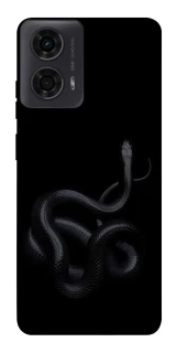 Чохол на Motorola Moto G24 Black snake фото 1 з 1