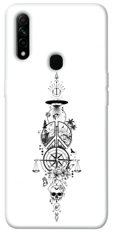 Чехол на Oppo A31 Tattoo ver.7 фото 1 из 1