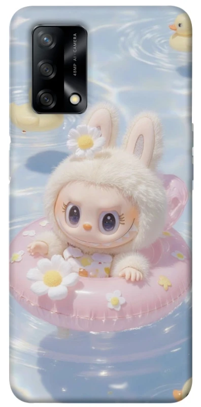 Чохол на Oppo A74 4G Labubu swimming фото 1 з 1