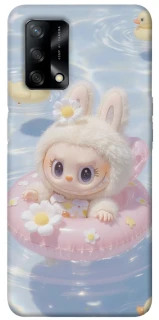 Чехол на Oppo A74 4G Labubu swimming фото 1 из 1