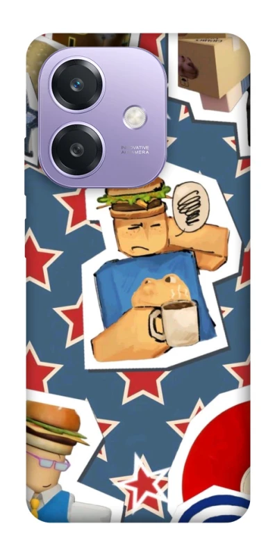 Чохол на Oppo A3 4G Roblox v2 фото 1 з 1