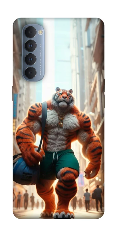 Чохол на Oppo Reno 4 Pro Тигр фото 1 з 1