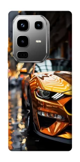 Чохол на Infinix Note 50 Pro Golden sports car фото 1 з 1