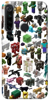 Чохол на Xiaomi Redmi Note 8 Minecraft v4 фото 1 з 1