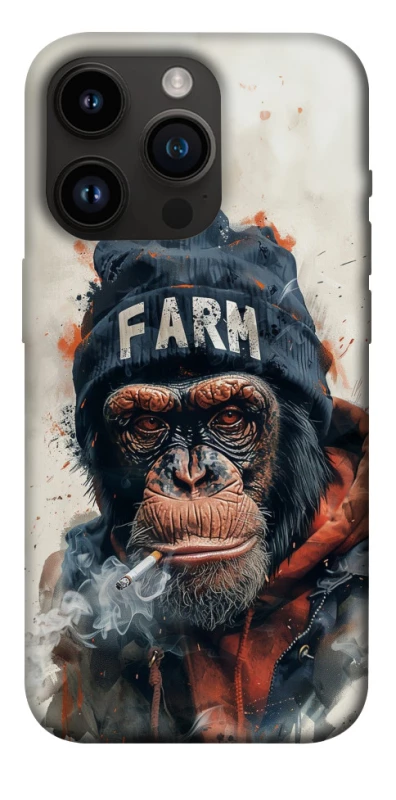 Чехол на Apple iPhone 14 Pro (6.1") Шимпанзе v3 фото 1 из 1