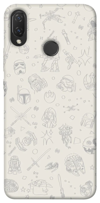 Чохол на Huawei P Smart+ (nova 3i) Star Wars background ver.1 фото 1 з 1