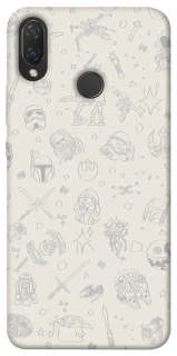 Чохол на Huawei P Smart+ (nova 3i) Star Wars background ver.1 фото 1 з 1
