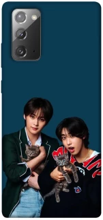 Чохол на Samsung Galaxy Note 20 Lee Know and Han - Stray Kids фото 1 з 1