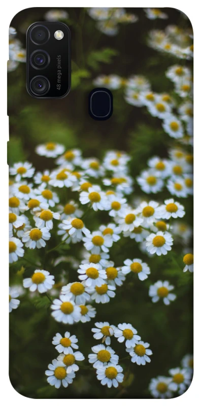 Чехол на Samsung Galaxy M21 Ромашки v13 фото 1 из 1