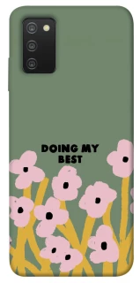 Чехол на Samsung Galaxy A03s Doing my best фото 1 из 1