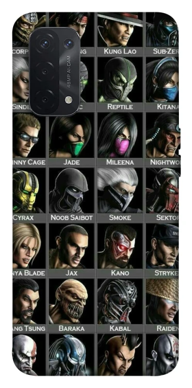 Чехол на Oppo A54 5G / A74 5G Mortal Kombat фото 1 из 1