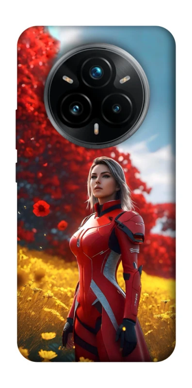 Чохол на Realme 14 Pro+ Cyber space girl ver.5 фото 1 з 1