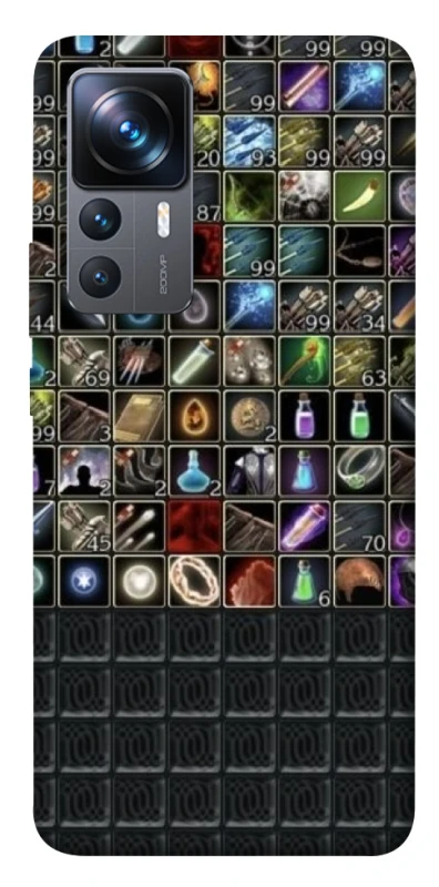 Чохол на Xiaomi 12T / 12T Pro Inventory menu ver.2 фото 1 з 1