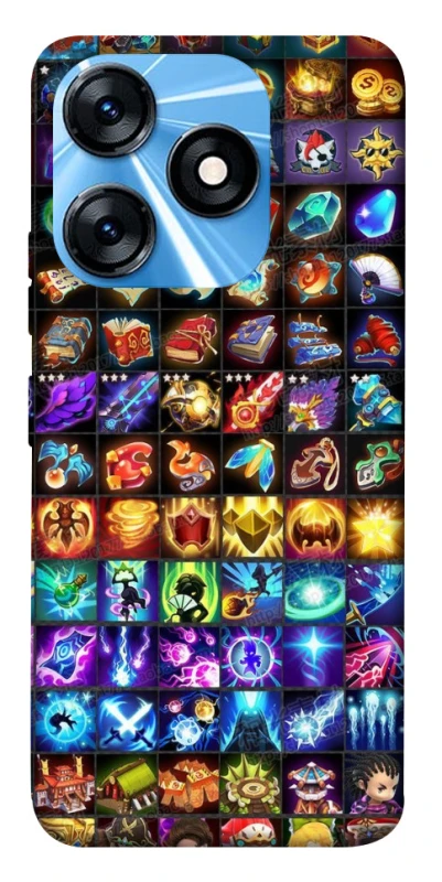 Чехол на TECNO Spark 10 Abilities menu ver.2 фото 1 из 1