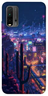 Чехол на Xiaomi Redmi 9T Night city фото 1 из 1