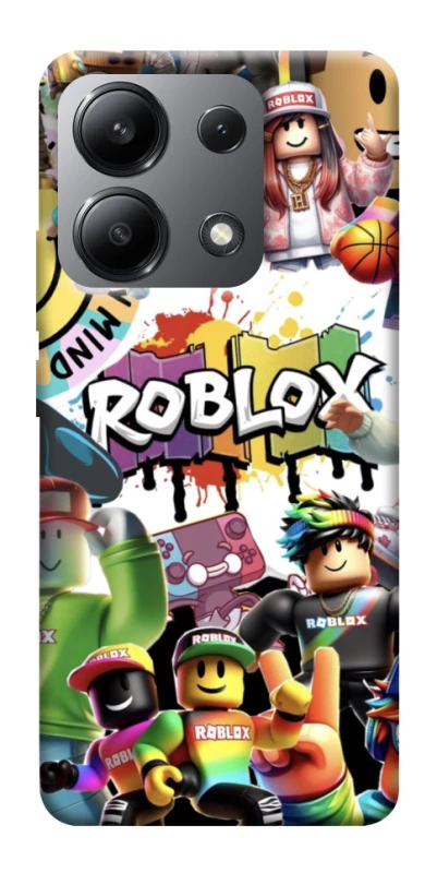 Чохол на Xiaomi Redmi Note 13 4G Roblox Characters Collage фото 1 з 1
