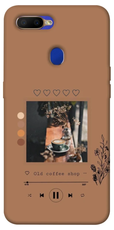 Чохол на Oppo A5s Coffee player фото 1 з 1