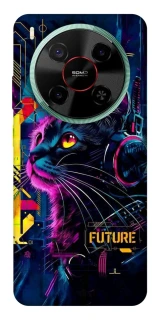 Чохол на ZTE Nubia V70 Max Cyber Cat v2 фото 1 з 1