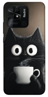 Чехол на Xiaomi Redmi 10C morning cat фото 1 из 1