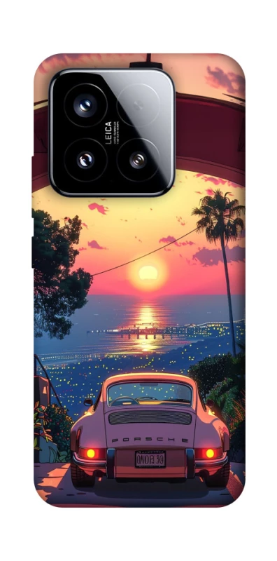 Чехол на Xiaomi 15 Porsche at sunset фото 1 из 1