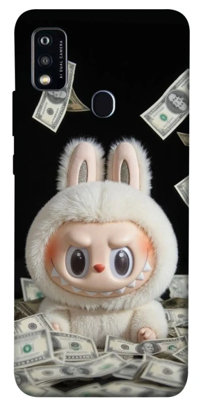 Чохол на ZTE Blade A51 Dollar Labubu фото 1 з 1