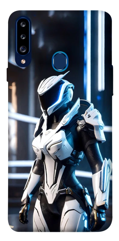 Чохол на Samsung Galaxy A20s Cyber space girl ver.6 фото 1 з 1