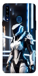 Чехол на Samsung Galaxy A20s Cyber space girl ver.6 фото 1 из 1