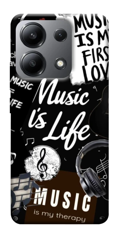 Чохол на Xiaomi Redmi Note 13 4G Music is Life фото 1 з 1