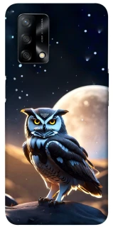 Чехол на Oppo A74 4G Cyber ​​owl фото 1 из 1