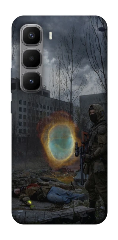 Чохол на Infinix Hot 60 Pro+ Сталкер v6 фото 1 з 1