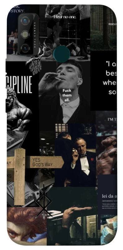 Чохол на TECNO Spark 6 Go Men's style v2 фото 1 з 1