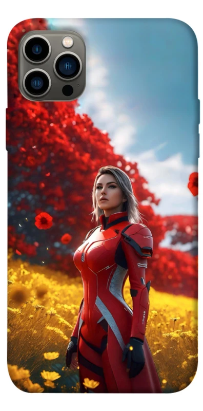 Чохол на Apple iPhone 12 Pro (6.1") Cyber space girl ver.5 фото 1 з 1