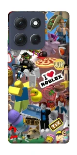 Чохол на Motorola Moto G86 Power Roblox collage ver.5 фото 1 з 1