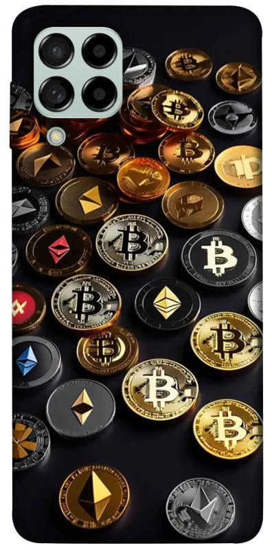 Чехол на Samsung Galaxy M53 5G Many coins фото 1 из 1