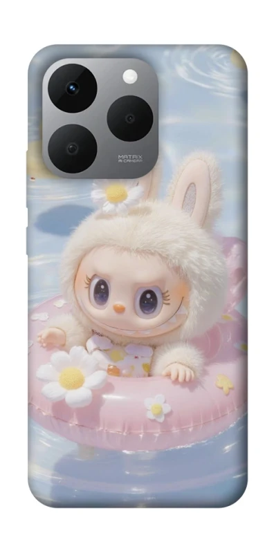 Чохол на Realme 15T Labubu swimming фото 1 з 1